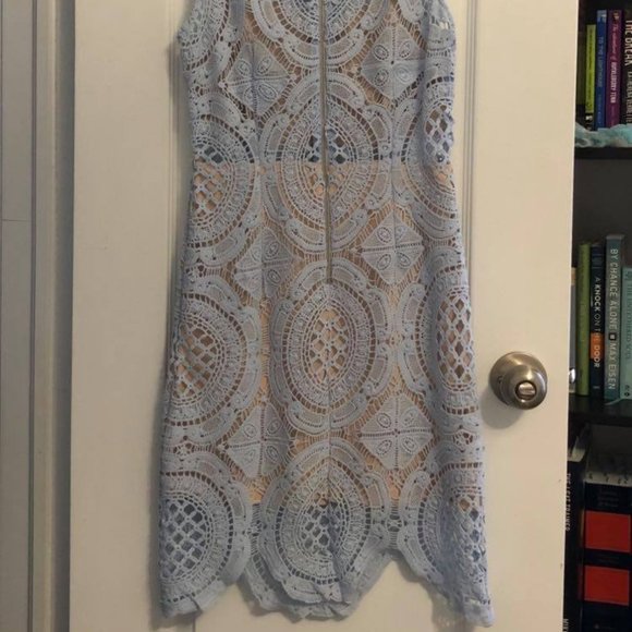 Sleeveless Crochet Dress - Picture 4 of 4